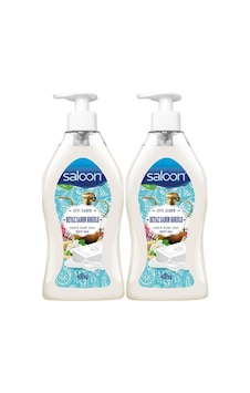 Saloon Beyaz Sabun Kokulu Sıvı Sabun 2 x 400 ML Saloon Beyaz Sabun Kokulu Sıvı Sabun 2 x 400 ML