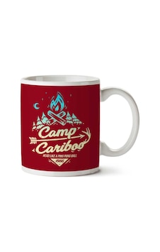 Camp Cariboo Ping Pong Ball Head İki Tarafı Baskılı Kupa Bardak Camp Cariboo Ping Pong Ball Head İki Tarafı Baskılı Kupa Bardak