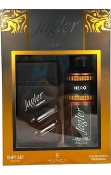 Jagler Hero Erkek Parfüm EDT 90 ML + Sprey Deodorant 150 ML Jagler Hero Erkek Parfüm EDT 90 ML + Sprey Deodorant 150 ML