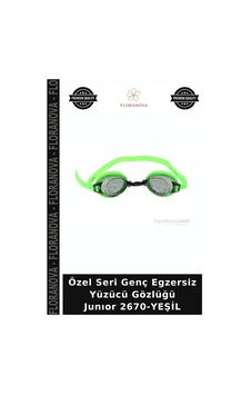 Özel Seri Genç Egzersiz Yüzücü Gözlüğü Junıor 2670-yeşil Özel Seri Genç Egzersiz Yüzücü Gözlüğü Junıor 2670-yeşil
