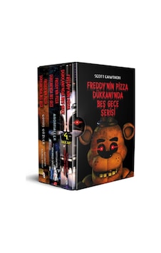 Freddy'Nin Pizza Dükkanı'Nda Beş Gece Serisi Seti - 3 Kitap Takım 9786057954794