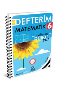Arı 2025 6. Sınıf Matematik Defterim Arı 2025 6. Sınıf Matematik Defterim