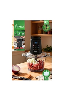 Kiwi Kc-8250 Gıda Öğütücü Doğrayıcı 500w Güçlü Motor&3l Cam Kase &9 Titanyum Bıçaklı & Dokunmatik Ekran Kiwi Kc-8250 Gıda Öğütücü Doğrayıcı 500w Güçlü Motor&3l Cam Kase &9 Titanyum Bıçaklı & Dokunmatik Ekran