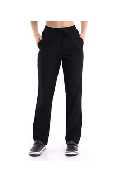 Alpaka Unisex Pantolon Bel Lastikli - Siyah Alpaka Unisex Pantolon Bel Lastikli - Siyah