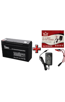 Ttec 12v 7ah Kuru Bakımsız Akü Ve Şarj Aleti Ttec 12v 7ah Kuru Bakımsız Akü Ve Şarj Aleti