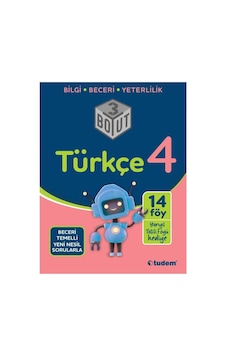 Tudem Eğitim Yayınevi 4.sınıf Türkçe 3 Boyut4. Sınıf Türkçe 3 Boyut Tudem Eğitim Yayınevi 4.sınıf Türkçe 3 Boyut4. Sınıf Türkçe 3 Boyut