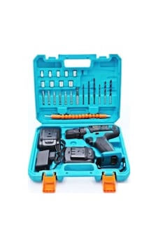 Maxstar 24V 5 Ah Li-ion Çift Akülü Şarjlı Matkap Vidalama + 23 Parça Set Maxstar 24V 5 Ah Li-ion Çift Akülü Şarjlı Matkap Vidalama + 23 Parça Set