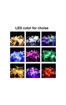10mt Rgb 100 Led Fişli Noel Parti Yılbaşı Ağaç Dekoratif Aydınlatma Lambası Animasyonlu Süsleme Karışık 10mt Rgb 100 Led Fişli Noel Parti Yılbaşı Ağaç Dekoratif Aydınlatma Lambası Animasyonlu Süsleme Karışık