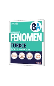 Fenomen Okul 2024 8. Sınıf Türkçe Soru Bankası A Yeni Nesil Kolay Fenomen Okul 2024 8. Sınıf Türkçe Soru Bankası A Yeni Nesil Kolay