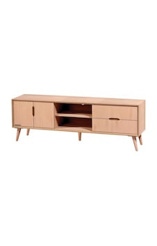 Masifart Princeps 180 Lik Retro Tv Ünitesi Cilasız Ham Ahşap Masifart Princeps 180 Lik Retro Tv Ünitesi Cilasız Ham Ahşap