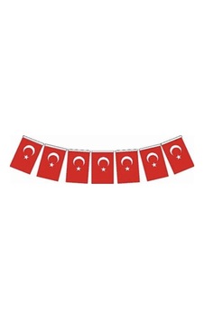Türk Bayrağı Ay Yıldızlı İpe Dizili 40 Adet 8 12cm 3.5 Metre Diğer Türk Bayrağı Ay Yıldızlı İpe Dizili 40 Adet 8 12cm 3.5 Metre Diğer