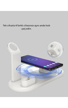 Gld-spt- Masaüstü Düzenleyici 4 Ü 1 Arada Kablosuz Şarj Aksesuarı Gld-spt- Masaüstü Düzenleyici 4 Ü 1 Arada Kablosuz Şarj Aksesuarı