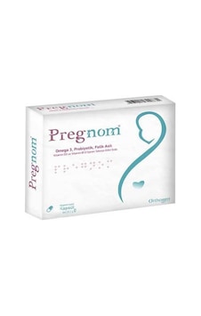 Pregnom Omega 3 Folic Asit 30 Kapsül