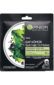 Garnier Skin Naturals Gözenek Sıkılaştırma Siyah Kağıt Maske Garnier Skin Naturals Gözenek Sıkılaştırma Siyah Kağıt Maske