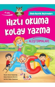 Hızlı Okuma Kolay Yazma Alıştırmaları - Rzır-614697