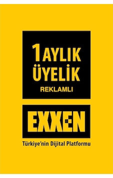 Exxen 1 Aylık Reklamlı Üyelik Paketi - Dijital Abonelik (537833968)