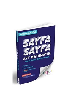 Tammat Yayınları Ayt Matematik Sayfa Sayfa Ders Işleme Föyü Tammat Yayınları Ayt Matematik Sayfa Sayfa Ders Işleme Föyü