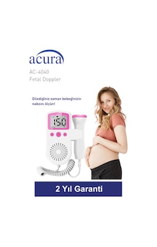 Fetal Doppler Pembe Bebek Nabız Duyma Cihazı Fetal Doppler Pembe Bebek Nabız Duyma Cihazı