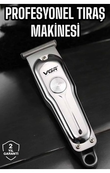 Tıraş Makinesi Güçlü Motor Şarjlı Uzun Pil Ömürlü - Hs08376867-7554 Renkli