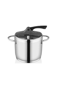 Safinox Vision 4 Litre Tel Kulplu Düdüklü Tencere - Siyah Gri - Siyah Safinox Vision 4 Litre Tel Kulplu Düdüklü Tencere - Siyah Gri - Siyah