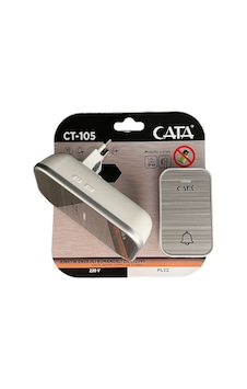 Cata Uzaktan Kumandali Zil Ct-105 220v Gumus Cata Uzaktan Kumandali Zil Ct-105 220v Gumus