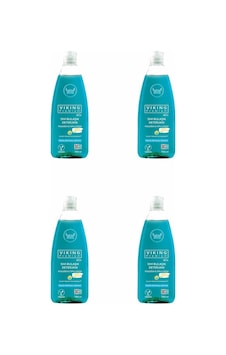 Viking Fesleğen Tatlı Limon Premium Sıvı Bulaşık Deterjanı 4 Viking Fesleğen Tatlı Limon Premium Sıvı Bulaşık Deterjanı 4
