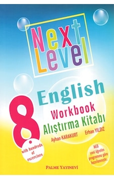 Palme 8. Sınıf English WORK BOOK ALIŞTIRMA Kitabı Next Level N11.8905 Palme 8. Sınıf English WORK BOOK ALIŞTIRMA Kitabı Next Level N11.8905
