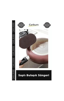 Özel Üretim Mutfak Temizlik Pratik Ergonomik Saplı Bulaşık Süngeri