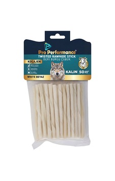 Pro Performance Deri Burgu Çubuk Beyaz Kalın 50 Adet Pro Performance Deri Burgu Çubuk Beyaz Kalın 50 Adet