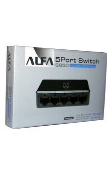 Alfanet S850 5 Port Gigabyte Switch Alfanet S850 5 Port Gigabyte Switch