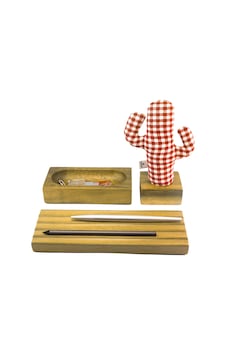 İroko Kayigo Woody İroko Ağacı Üçlü Set - Kırmızı Pötikare Kaktüs Kırmızı İroko Kayigo Woody İroko Ağacı Üçlü Set - Kırmızı Pötikare Kaktüs Kırmızı