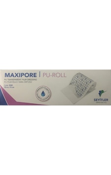 Maxipore Film Su Geçirmez Şeffaf Yara Örtüsü 10 M x 15 CM Maxipore Film Su Geçirmez Şeffaf Yara Örtüsü 10 M x 15 CM