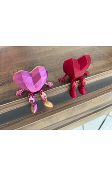 3d Baskı Sallanan Bacaklı Kalp Biblo Sevimli Masa Kenarı Dekoru Hediyelik Romantik Kalp 2 Adet 01 3d Baskı Sallanan Bacaklı Kalp Biblo Sevimli Masa Kenarı Dekoru Hediyelik Romantik Kalp 2 Adet 01