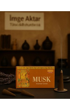 Darshan Misk Musk Konik Tütsü 10 Adet - Mistik Ve Topraksı Çok Renkli Darshan Misk Musk Konik Tütsü 10 Adet - Mistik Ve Topraksı Çok Renkli