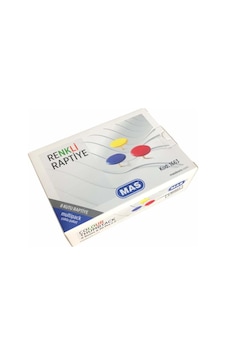 Mas Multipack Renkli Raptiye 240^Şo Mas Multipack Renkli Raptiye 240^Şo