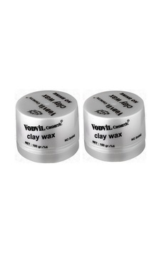 Vodvil Cosmetics Vodvil Clay Wax No Shıne Mat Wax 2 x 100 G Vodvil Cosmetics Vodvil Clay Wax No Shıne Mat Wax 2 x 100 G