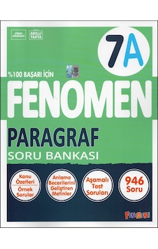 Fenomen 7. Sınıf 7a Paragraf Soru Bankası Fenomen 7. Sınıf 7a Paragraf Soru Bankası