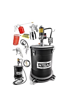 30litre Profesyonel 5li Havalı Havalı Yüksek Basınç Mafsalı 6-8bar Havalı Gres Pompası 30litre Profesyonel 5li Havalı Havalı Yüksek Basınç Mafsalı 6-8bar Havalı Gres Pompası
