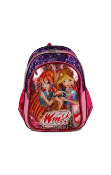 Winx Club Pembe/mor Kız Çocuk Okul Çantası Winx Club Pembe/mor Kız Çocuk Okul Çantası