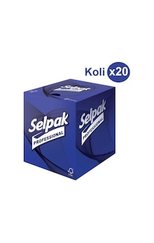 Selpak Professional 20 X 48'li Premium Butik Kutu Mendil 9681111 Beyaz Selpak Professional 20 X 48'li Premium Butik Kutu Mendil 9681111 Beyaz