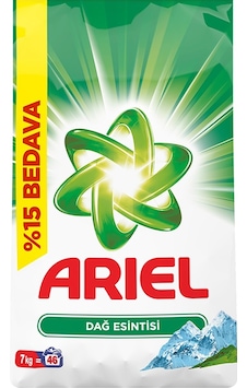 Ariel Toz Çamaşır Deterjanı Dağ Esintisi 46 Yıkama 7 KG Ariel Toz Çamaşır Deterjanı Dağ Esintisi 46 Yıkama 7 KG