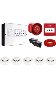 Mavigard Maxlogic 5 Li Konvansiyonel Yangın Alarm Seti 100 Metre Kablo Dahil Mavigard Maxlogic 5 Li Konvansiyonel Yangın Alarm Seti 100 Metre Kablo Dahil