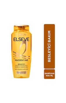 L'oréal Paris Elseve Mucizevi Yağ Besleyici Bakım Şampuanı 400 Ml Beyaz L'oréal Paris Elseve Mucizevi Yağ Besleyici Bakım Şampuanı 400 Ml Beyaz