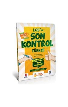 Şeker Portakalı Yayıncılık Lgs'ye Son Kontrol Türkçe