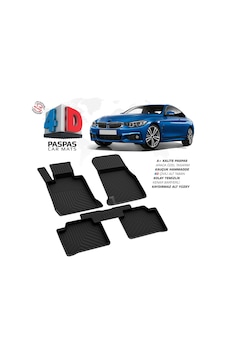 Bmw 4 Serisi F36 Grand Coupe 4d Araca Özel Havuzlu Kauçuk Paspas 2013 Ve Üzeri