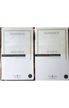 Homeros İlyada-odysseia 2 Kitap Takım İş Bankası Yayınları Homeros İlyada-odysseia 2 Kitap Takım İş Bankası Yayınları