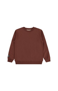 Silversun Kids Silversun Basic Etiket Armalı 8-13 Yaş Sweatshirt - Kahverengi Silversun Kids Silversun Basic Etiket Armalı 8-13 Yaş Sweatshirt - Kahverengi
