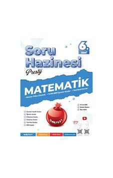 Nartest Yayınları 6. Sınıf Prestij Matematik Soru Hazinesi Nartest Yayınları 6. Sınıf Prestij Matematik Soru Hazinesi