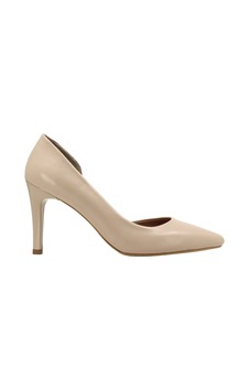 Hobby Ayakkabı Kadın Suni Deri Sivri Burun 9 Cm İnce Topuk Stiletto Ten Hobby Ayakkabı Kadın Suni Deri Sivri Burun 9 Cm İnce Topuk Stiletto Ten