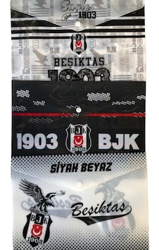 Taraftar Çıtçıtlı Zarf Dosya 3 Adet Çok Renkli